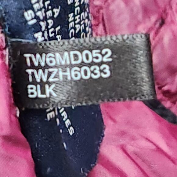 Tommy Hilfiger Puffer Coat Womens XS Black Hooded Long Down Jacket Packable - Picture 15 of 15